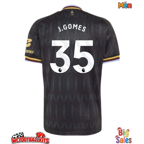 Aston Villa Joao Gomes #35 Replica Away Stadium Shirt 2026-27 Short Sleeve